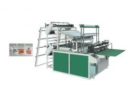 四線底（dǐ）封背心袋製袋機